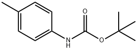 tert-Butyl N-(4-Methylphenyl)carbaMate Structural
