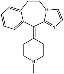 11-(1-Methylpiperidin-4-ylidene)-6,11-dihydro-5H-benzo[d]iMidazo[1,2-a]azepine Structural