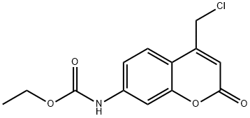 Ethyl (4-ChloroMethyl)couMarin-7-carbaMate Structural