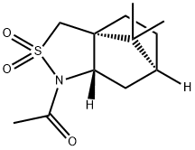 (N-Acetyl)-(2S)-bornane-10,2-sultaM Structural