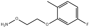 O-(2-(5-fluoro-2-Methylphenoxy)ethyl)hydroxylaMine Structural