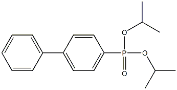 diisopropyl [1,1'-biphenyl]-4-ylphosphonate Structural