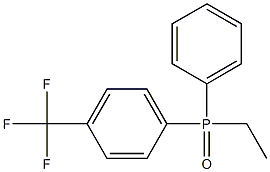 ethyl(phenyl)(4-(trifluoroMethyl)phenyl)phosphine oxide Structural