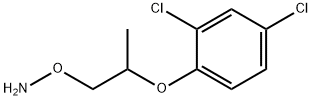 O-(2-(2,4-dichlorophenoxy)propyl)hydroxylaMine Structural