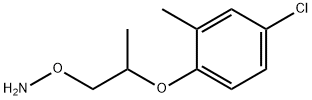 O-(2-(4-chloro-2-Methylphenoxy)propyl)hydroxylaMine Structural