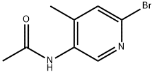 AcetaMide, N-(6-broMo-4-Methyl-3-pyridinyl)- Structural