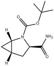 2-Azabicyclo[3.1.0]hexane-2-carboxylic acid, 3-(aMinocarbonyl)-, 1,1-diMethylethyl ester, (1S,3R,5S)-