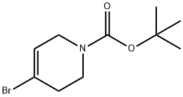 tert-butyl 4-broMo-5,6-dihydropyridine-1(2H)-carboxylate Structural