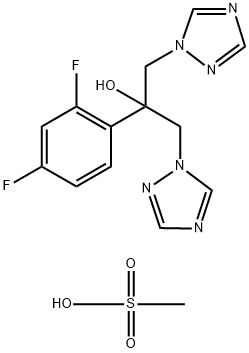 Fluconazole (Mesylate) Structural
