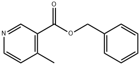 Benzyl 4-Methylnicotinate Structural