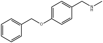N-(4-Benzyloxybenzyl)MethylaMine Structural
