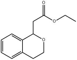 ethyl 2-(isochroMan-1-yl)acetate Structural