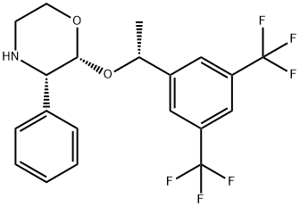 (2R,3S)-2-[(1R)-1-[3,5-Bis(trifluoroMethyl)phenyl]ethoxy]-3-(phenyl)Morpholine Structural