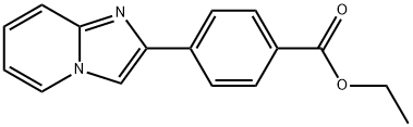 ethyl 4-(iMidazo[1,2-a]pyridin-2-yl)benzoate Structural