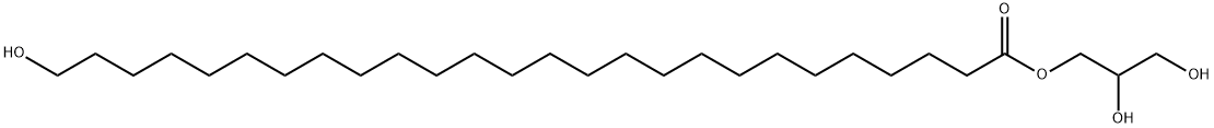 Glycerol 1-(26-hydroxyhexacosaate) Structural