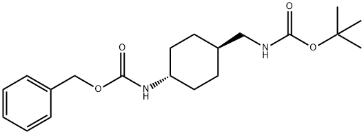 CarbaMic acid,[trans-4-[[[(1,1-diMethylethoxy)carbonyl]aMino]Methyl]cyclohexyl]-, phenylMethyl ester