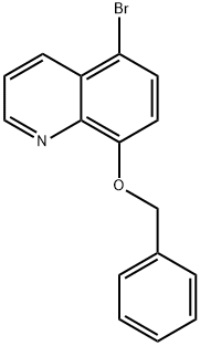 Quinoline, 5-broMo-8-(phenylMethoxy)- Structural