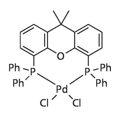 Dichloro[9,9-dimethyl-4,5-bis(diphenylphosphino)xanthene]palladium(II), min. 98% Structural