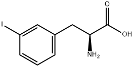 (S)-2-AMino-3-(3-iodophenyl)propanoic acid Structural