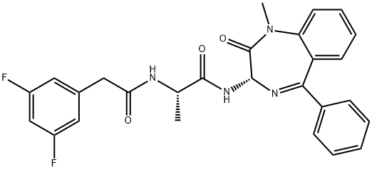 γ-Secretase Inhibitor XXI Structural