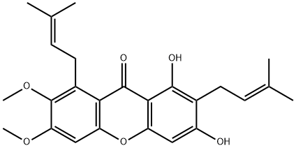 Cowaxanthone B Structural