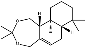 DriM-7-ene-11,12-diol acetonide Structural