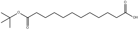 Dodecanedioic acid, 
Mono(1,1-diMethylethyl) ester Structural