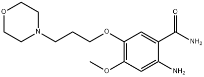 2-aMino-4-Methoxy-5-(3-Morpholinopropoxy)benzaMide Structural