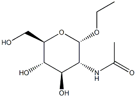 Ethyl2-acetaMido-2-deoxy-a-D-glucopyranoside Structural