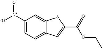 Ethyl 6-nitrobenzo[b]thiophene-2-carboxylate Structural