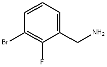 (3-bromo-2-fluorophenyl)methanamine Structural