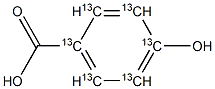 4-Hydroxybenzoic-1,2,3,4,5,6-13C6 Acid