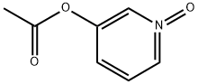 Acetic acid 1-oxy-pyridin-3-yl ester Structural