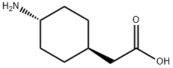 (trans-4-AMinocyclohexyl)acetic acid Structural