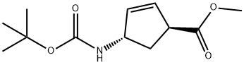 Trans-(1S,4S)-4-Boc-aMino-2-Cyclopentene-1-carboxylic acid Methyl ester