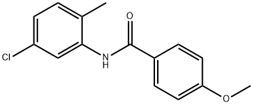 N-(5-chloro-2-methylphenyl)-4-methoxybenzamide Structural