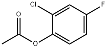 Acetic acid 2-chloro-4-fluorophenyl ester Structural