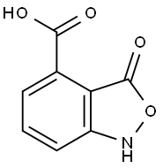 3-oxo-1,3-dihydro-benzo[c]isoxazole-4-carboxylic acid Structural