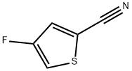 4-Fluorothiophene-2-carbonitrile Structural