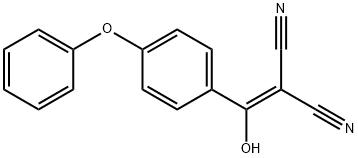 Propanedinitrile, 2-[hydroxy(4-phenoxyphenyl)Methylene]- Structural