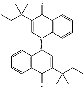 2-(1,1-diMethylpropyl)-4-[3-(1,1-diMethylpropyl)-4-oxo-1(4H)-naphthalenylidene]-1(4H)-Naphthalenone