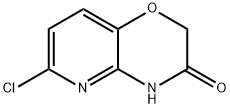 6-Chloro-2H-pyrido[3,2-b][1,4]oxazin-3(4H)-one Structural