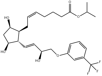 5-Heptenoic acid, 7-[(1S,2S,3S,5R)-3,5-dihydroxy-2-[(1E,3S)-3-hydroxy-4-[3-(trifluoroMethyl)phenoxy]-1-buten-1-yl]cyclopentyl]-, 1-Methylethyl ester, (5Z)-