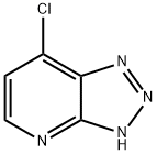 7-Chloro-3H-[1,2,3]triazolo[4,5-b]pyridine Structural