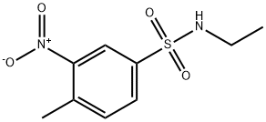 N-Ethyl-4-Methyl-3-nitrobenzenesulfonaMide Structural