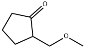 2-(MethoxyMethyl)cyclopentanone Structural