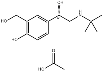 SalbutaMol acetate(Albuterol acetate) Structural