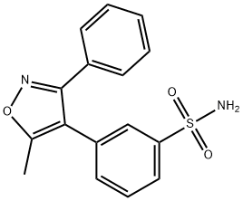 3-(5-Methyl-3-phenylisoxazol-4-yl)benzenesulfonaMide Structural