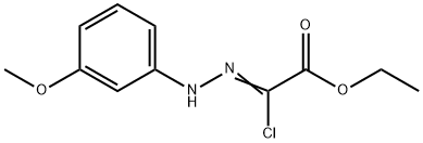 Acetic acid, 2-chloro-2-[2-(3-Methoxyphenyl)hydrazinylidene]-, ethyl ester