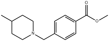 methyl 4-[(4-methylpiperidin-1-yl)methyl]benzoate